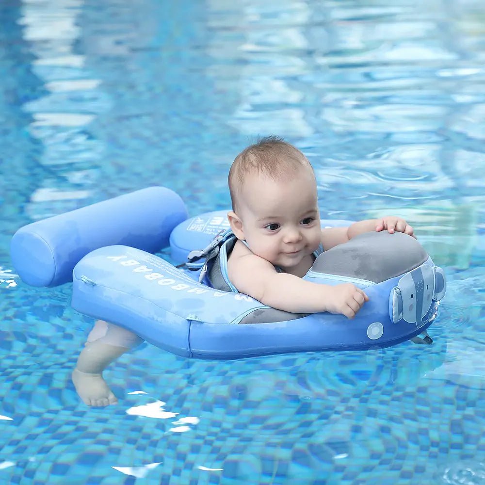 Mambobaby Non - Inflatable Baby Swim Ring - PepitoStore