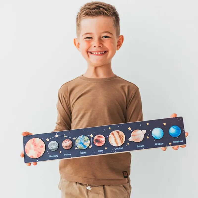 Montessori Solar System Puzzle Toy - PepitoStore