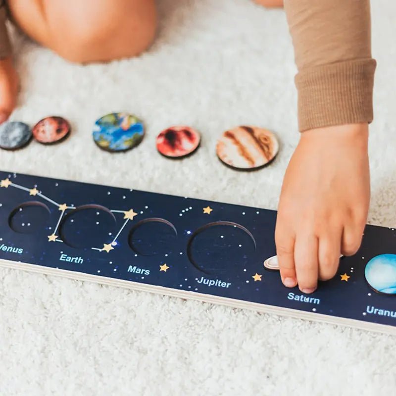 Montessori Solar System Puzzle Toy - PepitoStore