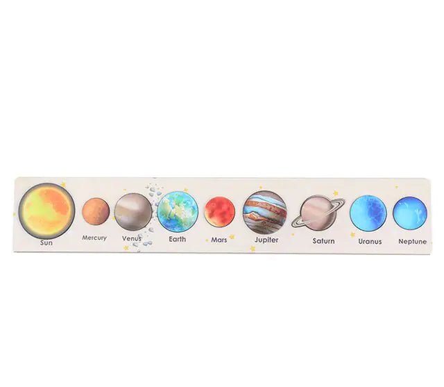 Montessori Solar System Puzzle Toy - PepitoStore