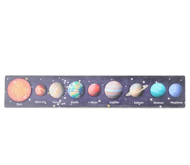 Montessori Solar System Puzzle Toy - PepitoStore