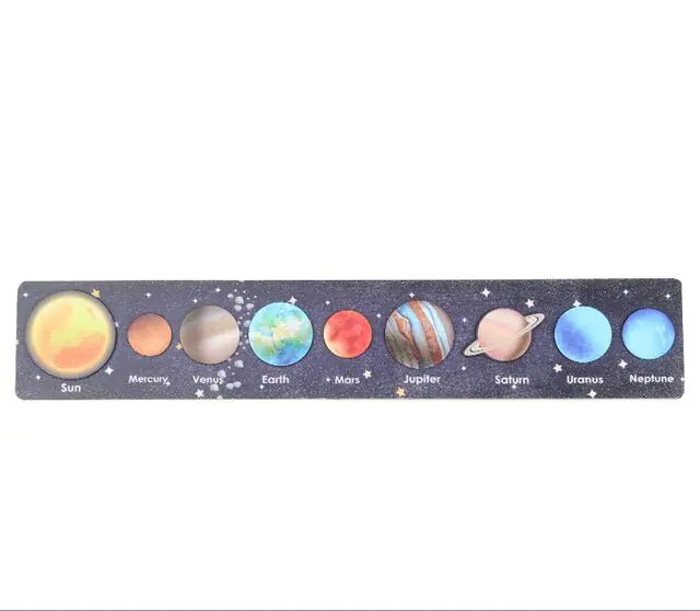 Montessori Solar System Puzzle Toy - PepitoStore