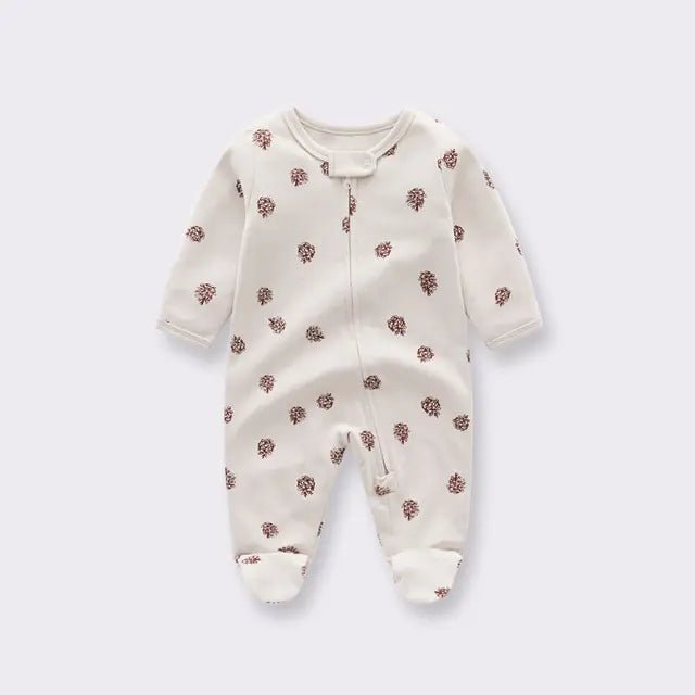 Newborn Baby Knitted Footie Jumpsuit - PepitoStore