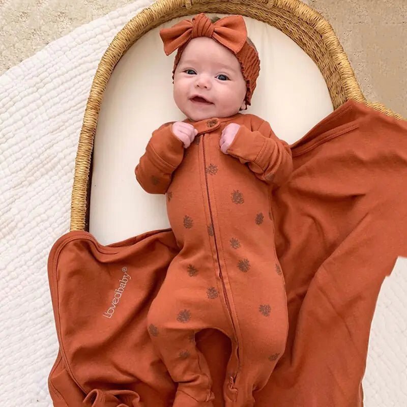 Newborn Baby Knitted Footie Jumpsuit - PepitoStore