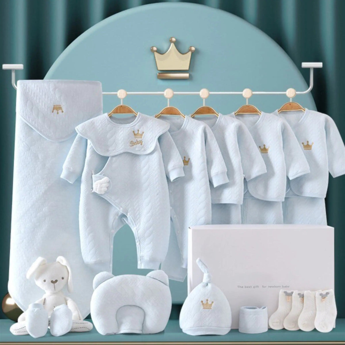 Newborn Baby Luxe Gift Set - PepitoStorerompers