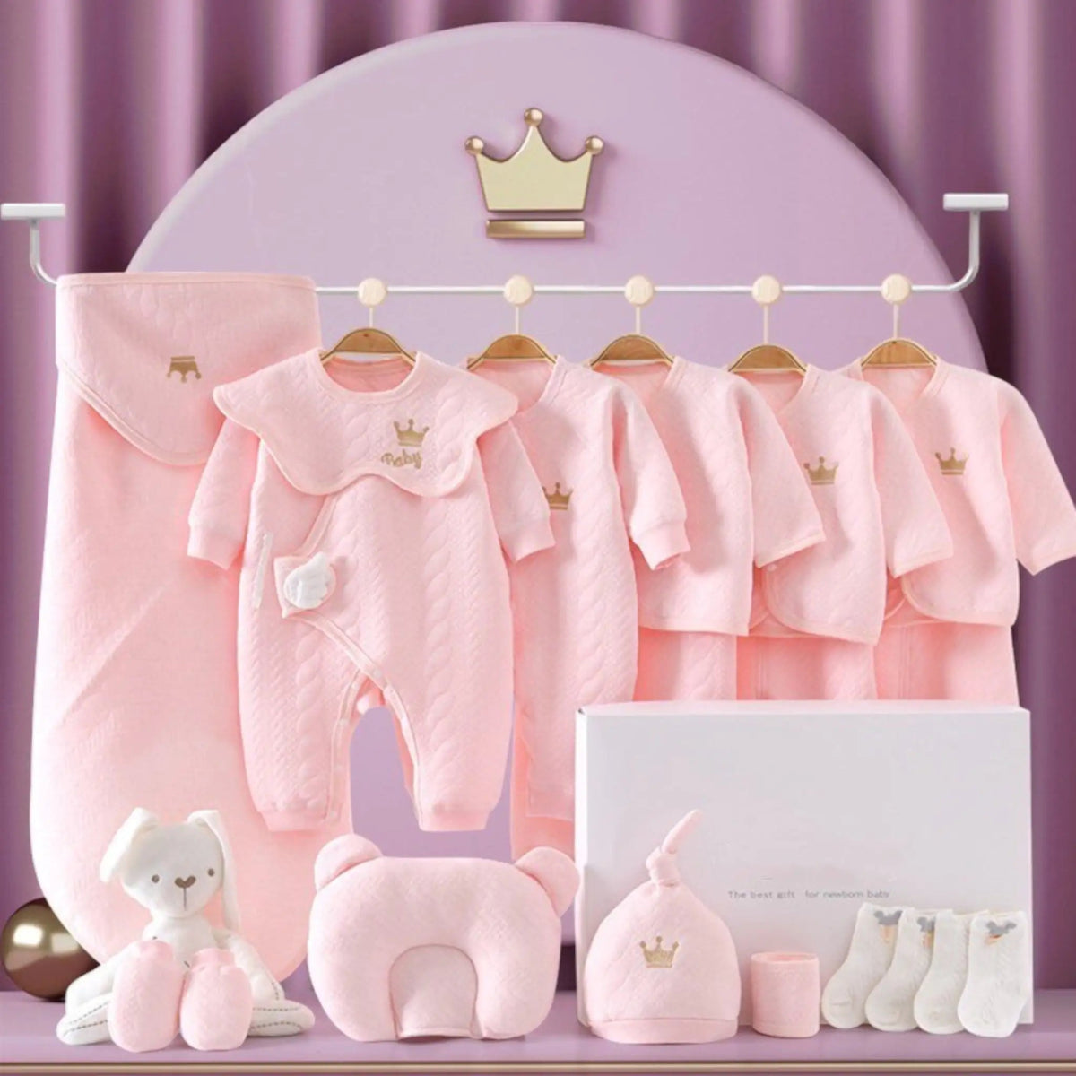 Newborn Baby Luxe Gift Set - PepitoStorerompers