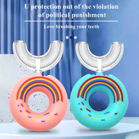 Thumbnail for Silicone Baby U - Shaped Toothbrush - PepitoStore