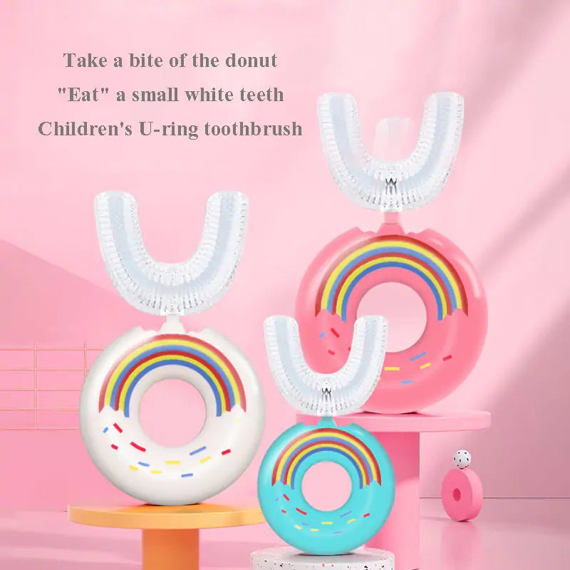 Silicone Baby U - Shaped Toothbrush - PepitoStore