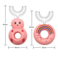 Thumbnail for Silicone Baby U - Shaped Toothbrush - PepitoStore