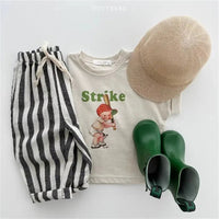 Thumbnail for Toddlers Stripe Pants - PepitoStore