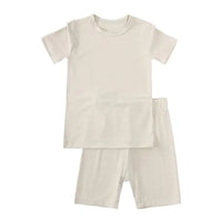 Thumbnail for Bamboo Fiber Toddler Kids Pajamas Set