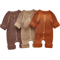 Thumbnail for Knitted Baby Romper - PepitoStore